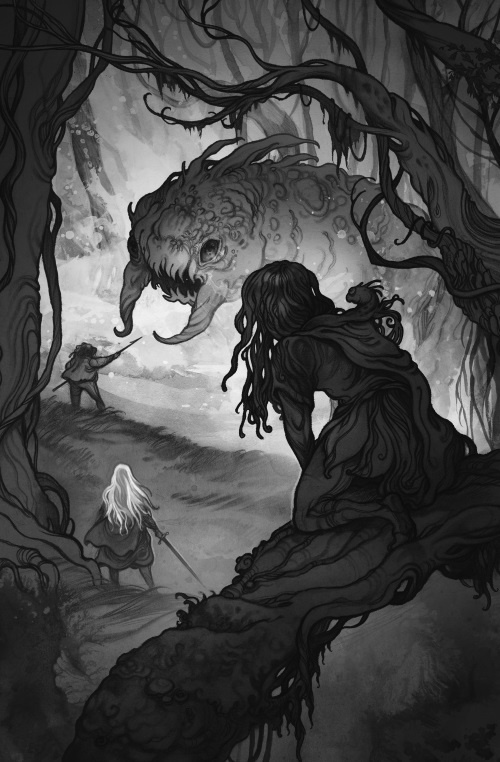 Иллюстрация к книге — Тени Темного кристалла. Книга первая [i_002.jpg]