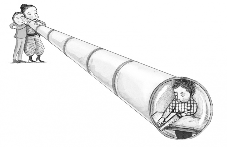 Иллюстрация к книге — Мальчик, который залез в Луну [i_016.jpg]