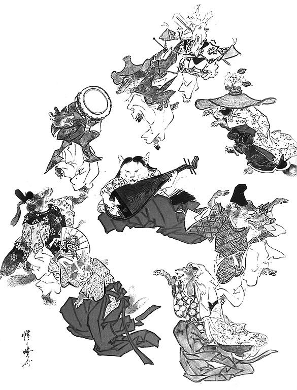 Иллюстрация к книге — Японская нечисть. Ёкай и другие [_043.jpg]