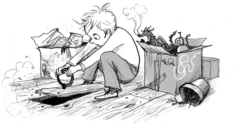 Иллюстрация к книге — Мальчик, который летал с драконами [i_019.jpg]