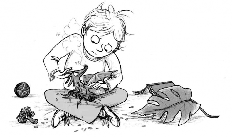 Иллюстрация к книге — Мальчик, который летал с драконами [i_045.jpg]