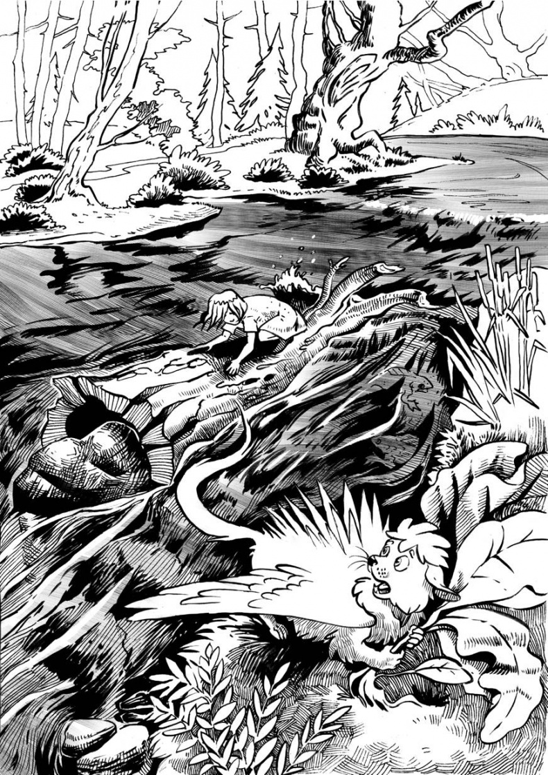 Иллюстрация к книге — Бес молний. Девочка и тролль [_4.jpg]