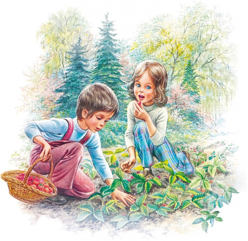 Иллюстрация к книге — Маруся помогает маме: На кухне. Дома [i_036.jpg]