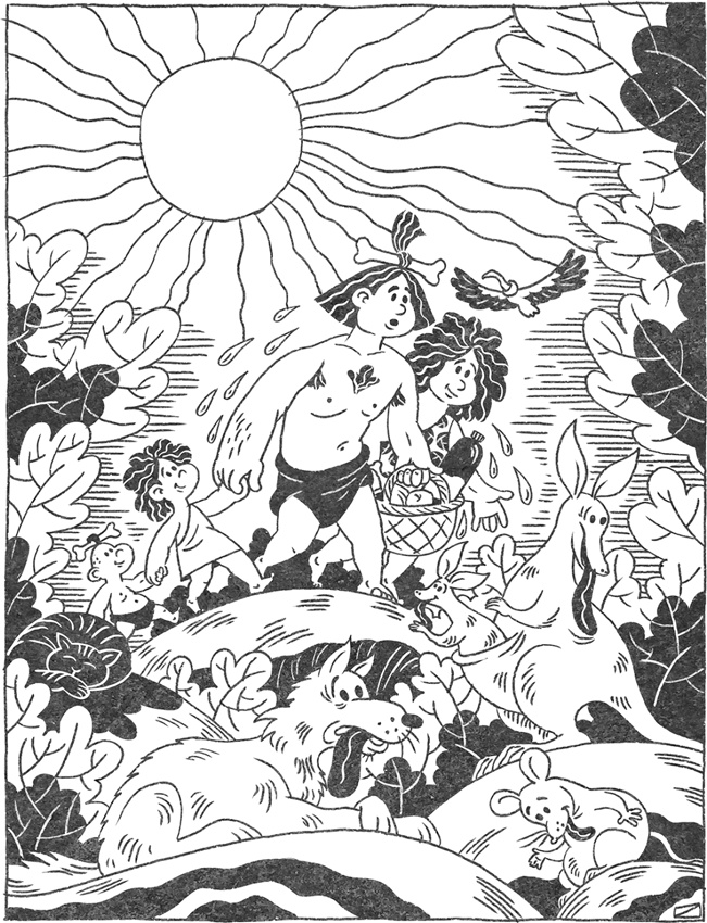 Иллюстрация к книге — Странная обезьяна. Куда делась шерсть и почему люди разного цвета [i_026.jpg]