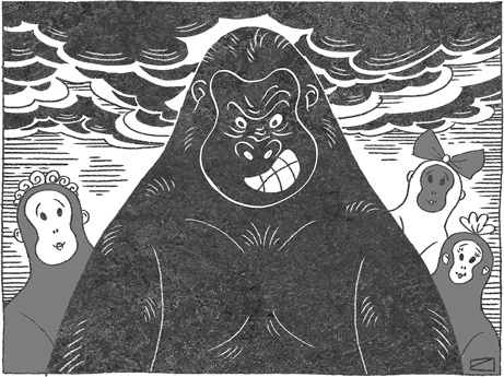 Иллюстрация к книге — Странная обезьяна. Куда делась шерсть и почему люди разного цвета [i_061.jpg]