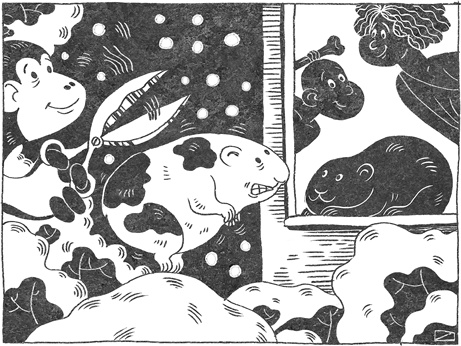 Иллюстрация к книге — Странная обезьяна. Куда делась шерсть и почему люди разного цвета [i_070.jpg]