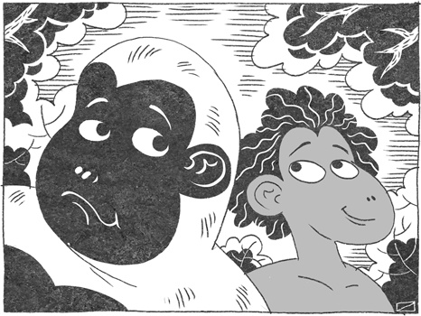 Иллюстрация к книге — Странная обезьяна. Куда делась шерсть и почему люди разного цвета [i_073.jpg]