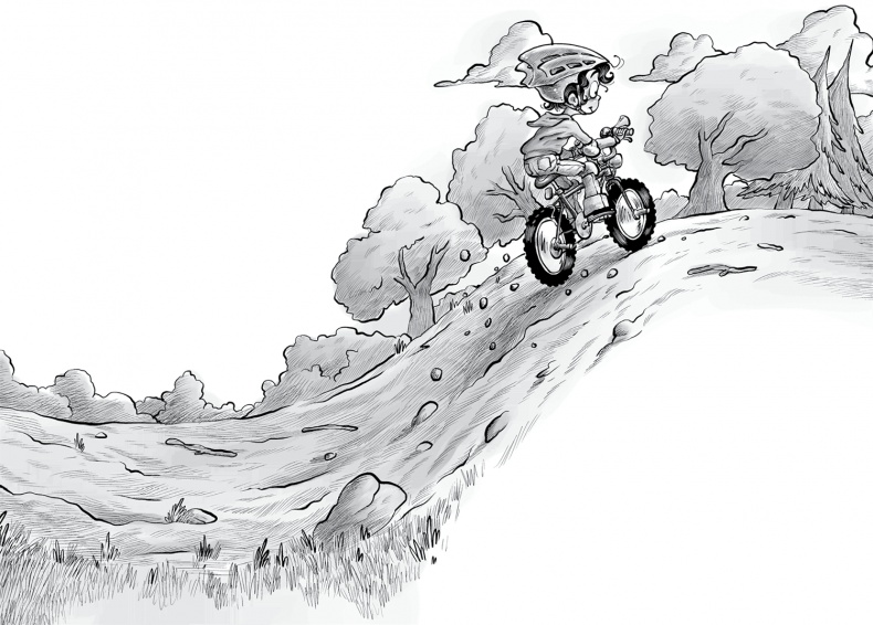 Иллюстрация к книге — Охотники за призраками. Призраки не ездят на великах, так ведь? [i_004.jpg]