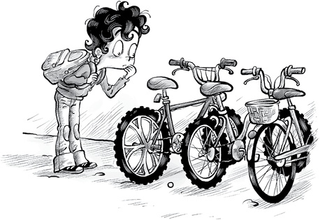 Иллюстрация к книге — Охотники за призраками. Призраки не ездят на великах, так ведь? [i_040.jpg]