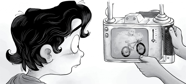 Иллюстрация к книге — Охотники за призраками. Призраки не ездят на великах, так ведь? [i_058.jpg]