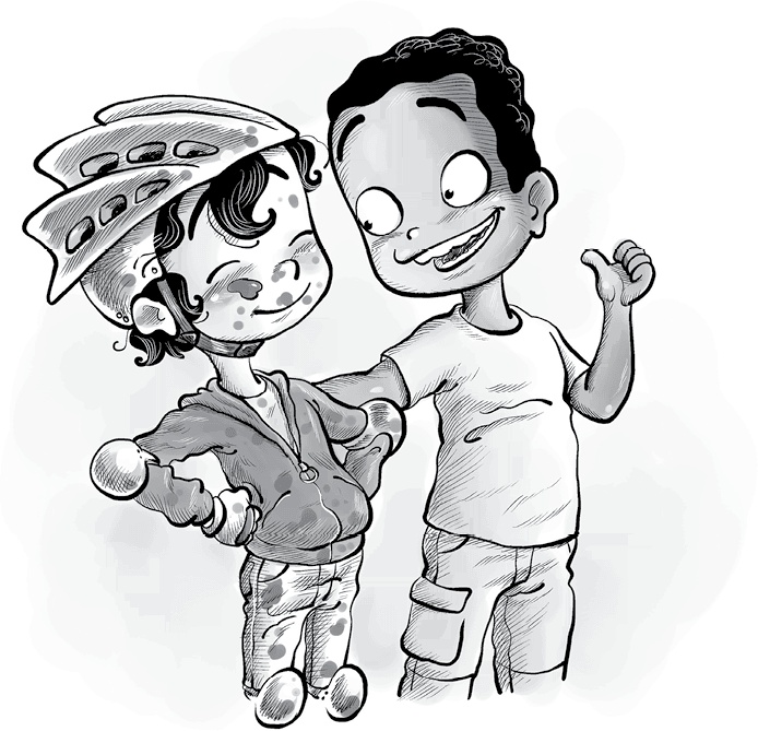 Иллюстрация к книге — Охотники за призраками. Призраки не ездят на великах, так ведь? [i_069.jpg]