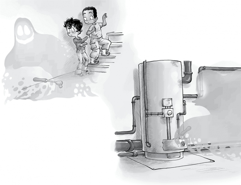 Иллюстрация к книге — Охотники за призраками. Призраки не ездят на великах, так ведь? [i_073.jpg]