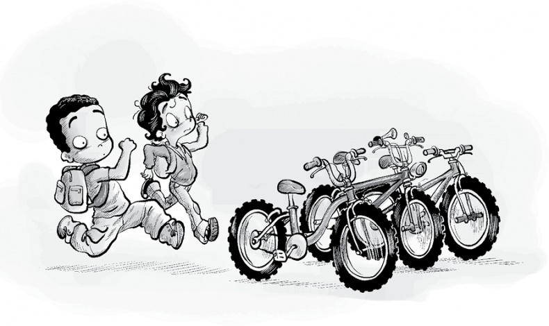 Иллюстрация к книге — Охотники за призраками. Призраки не ездят на великах, так ведь? [i_084.jpg]