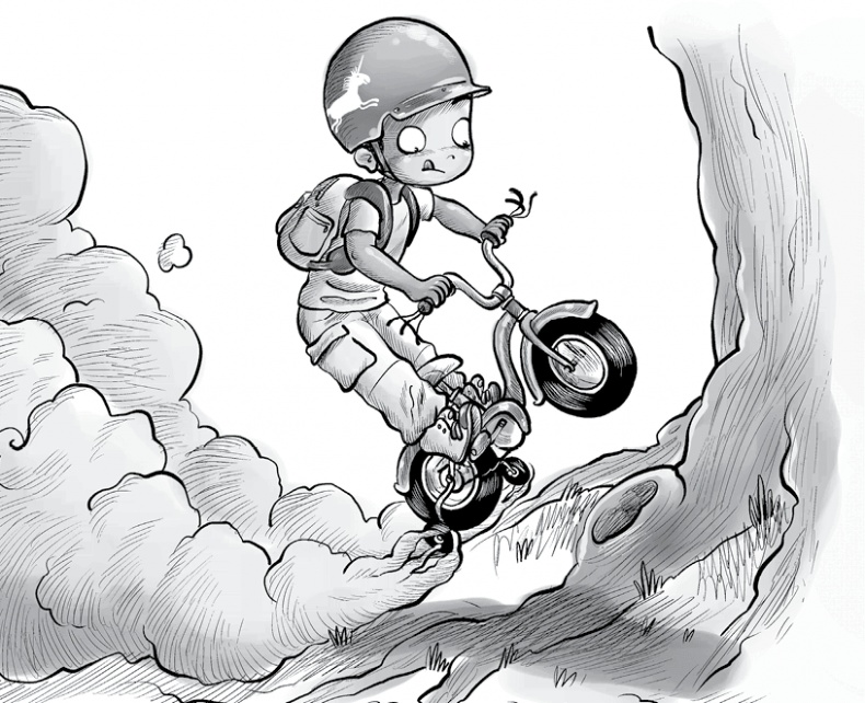 Иллюстрация к книге — Охотники за призраками. Призраки не ездят на великах, так ведь? [i_090.jpg]