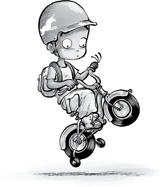 Иллюстрация к книге — Охотники за призраками. Призраки не ездят на великах, так ведь? [i_094.jpg]