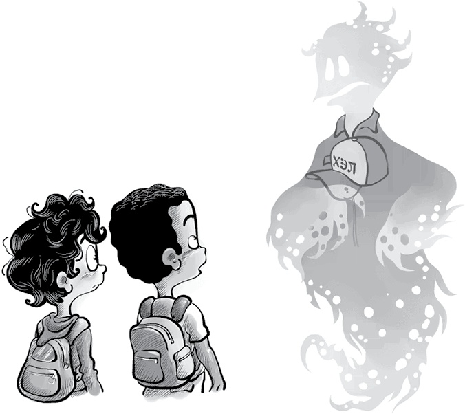 Иллюстрация к книге — Охотники за призраками. Призраки не ездят на великах, так ведь? [i_099.jpg]