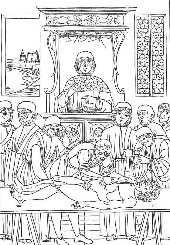 Иллюстрация к книге — Врачи. Восхитительные и трагичные истории о том, как низменные страсти, меркантильные помыслы и абсурдные решения великих светил медицины помогли выжить человечеству [i_003.jpg]