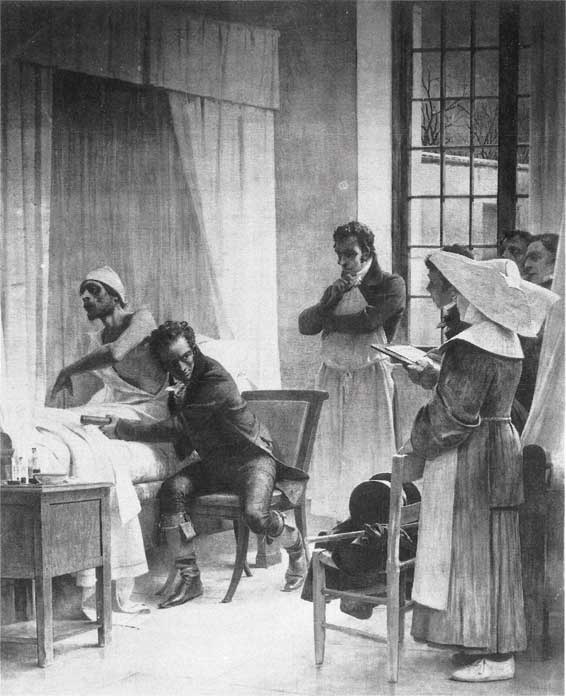 Иллюстрация к книге — Врачи. Восхитительные и трагичные истории о том, как низменные страсти, меркантильные помыслы и абсурдные решения великих светил медицины помогли выжить человечеству [i_014.jpg]