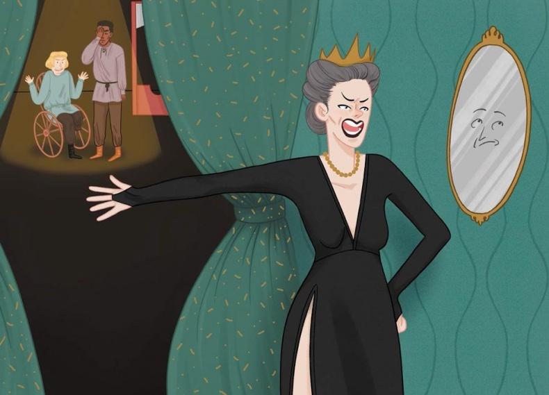 Иллюстрация к книге — Золушка и стеклянный потолок и другие феминистские сказки [i_004.jpg]