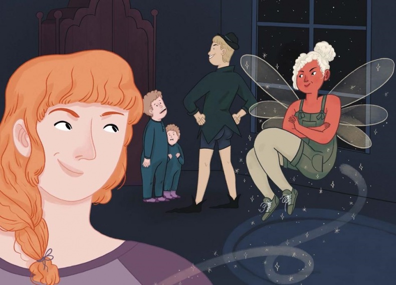 Иллюстрация к книге — Золушка и стеклянный потолок и другие феминистские сказки [i_009.jpg]