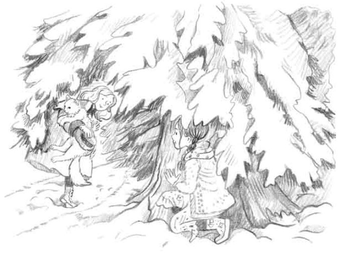 Иллюстрация к книге — Рождественские истории. Снежный кот [pic15.jpg]