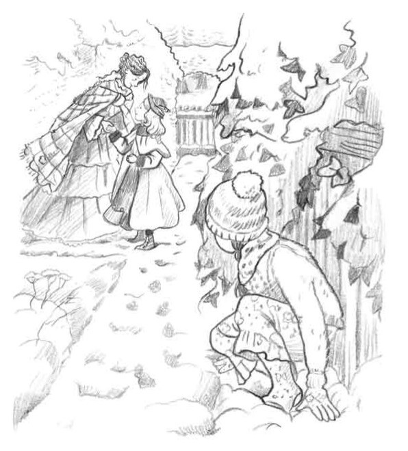 Иллюстрация к книге — Рождественские истории. Снежный кот [pic18.jpg]