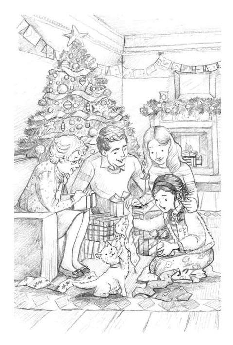 Иллюстрация к книге — Рождественские истории. Снежный кот [pic32.jpg]