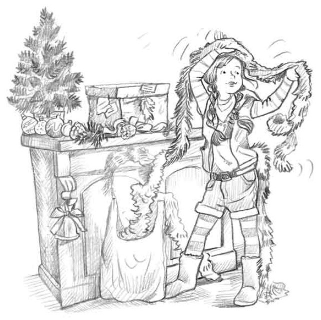 Иллюстрация к книге — Рождественские истории. Снежный кот [pic7.jpg]