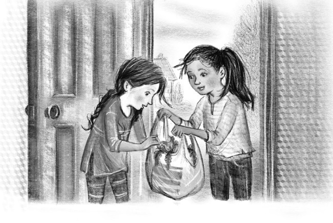 Иллюстрация к книге — Оленёнок Крапинка, или Бархатистый носик [i_058.jpg]