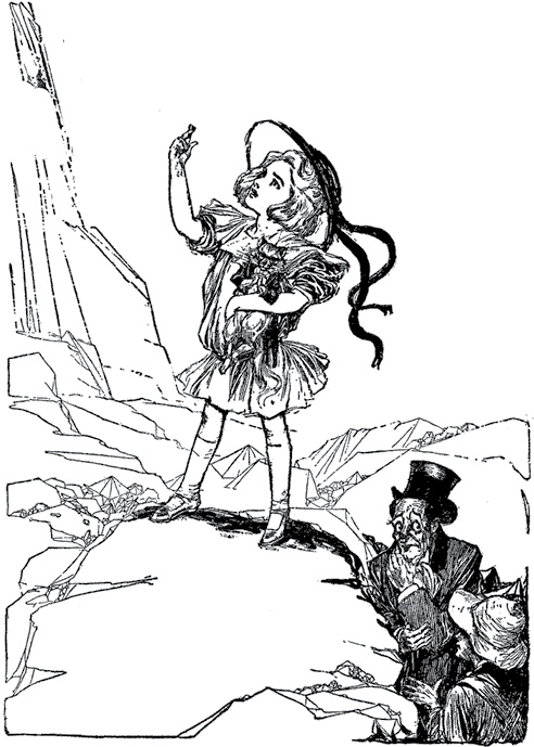 Иллюстрация к книге — Все приключения Элли и Тотошки. Волшебник Изумрудного города. Урфин Джюс и его деревянные солдаты. Семь подземных королей [i_020.jpg]