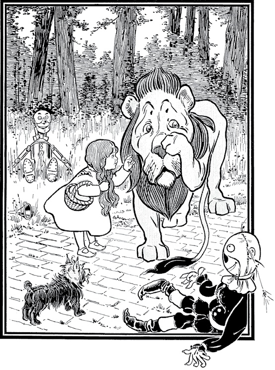 Иллюстрация к книге — Все приключения Элли и Тотошки. Волшебник Изумрудного города. Урфин Джюс и его деревянные солдаты. Семь подземных королей [i_032.jpg]