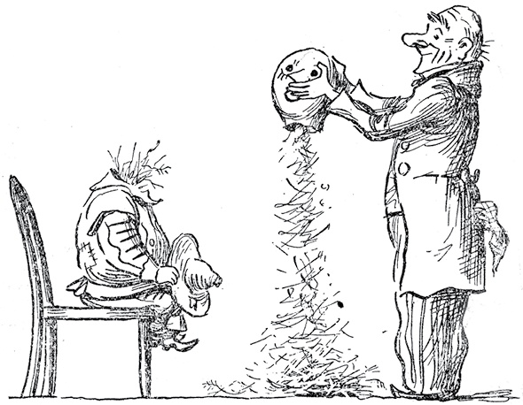 Иллюстрация к книге — Все приключения Элли и Тотошки. Волшебник Изумрудного города. Урфин Джюс и его деревянные солдаты. Семь подземных королей [i_051.jpg]