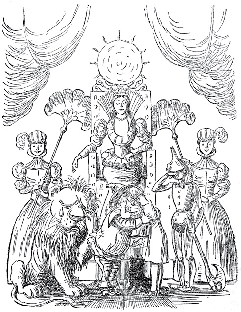 Иллюстрация к книге — Все приключения Элли и Тотошки. Волшебник Изумрудного города. Урфин Джюс и его деревянные солдаты. Семь подземных королей [i_056.jpg]