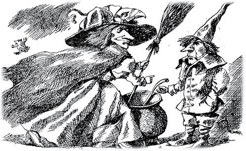 Иллюстрация к книге — Все приключения Элли и Тотошки. Волшебник Изумрудного города. Урфин Джюс и его деревянные солдаты. Семь подземных королей [i_057.jpg]