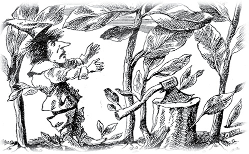 Иллюстрация к книге — Все приключения Элли и Тотошки. Волшебник Изумрудного города. Урфин Джюс и его деревянные солдаты. Семь подземных королей [i_058.jpg]