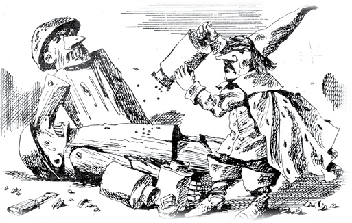 Иллюстрация к книге — Все приключения Элли и Тотошки. Волшебник Изумрудного города. Урфин Джюс и его деревянные солдаты. Семь подземных королей [i_094.jpg]