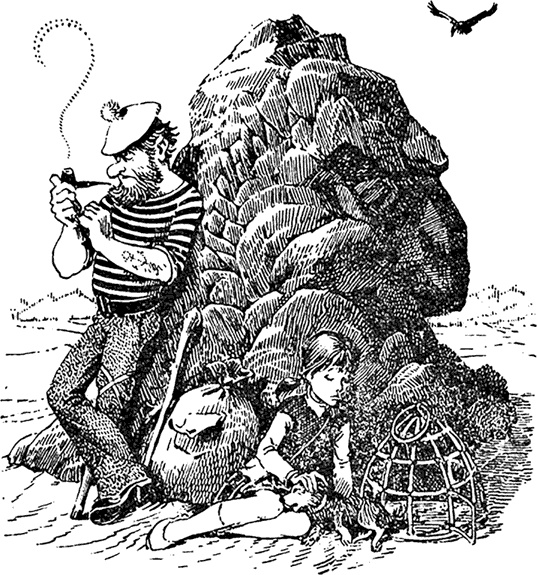 Иллюстрация к книге — Все приключения Элли и Тотошки. Волшебник Изумрудного города. Урфин Джюс и его деревянные солдаты. Семь подземных королей [i_115.jpg]