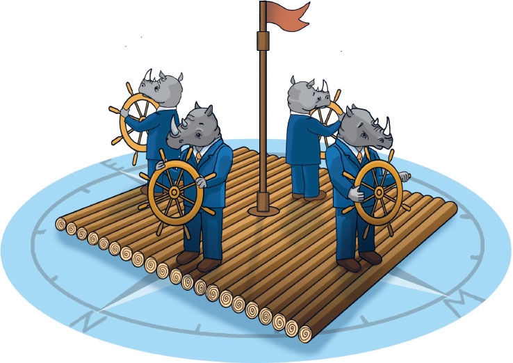 Иллюстрация к книге — От носорога к единорогу. Как провести компанию через трансформацию в цифровую эпоху и избежать смертельных ловушек [i_024.jpg]