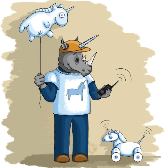 Иллюстрация к книге — От носорога к единорогу. Как провести компанию через трансформацию в цифровую эпоху и избежать смертельных ловушек [i_041.jpg]