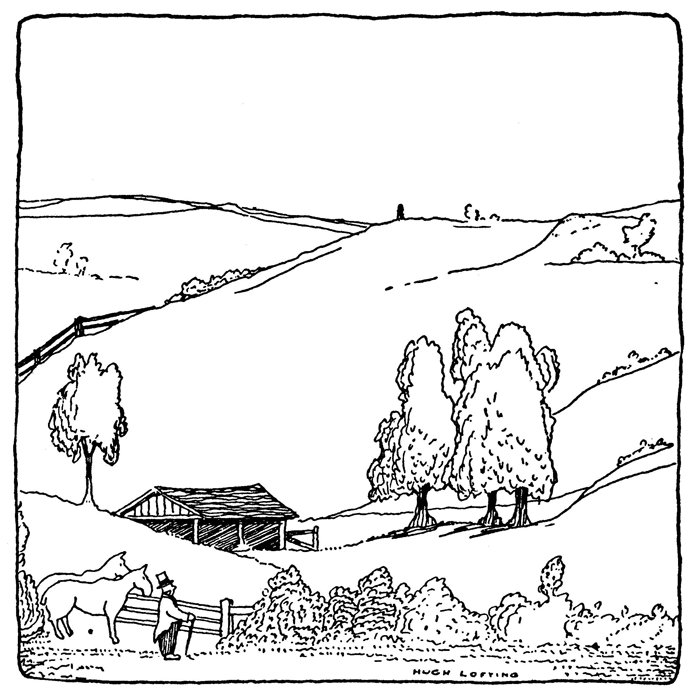 Иллюстрация к книге — Удивительное путешествие доктора Дулиттла [i_001.jpg]