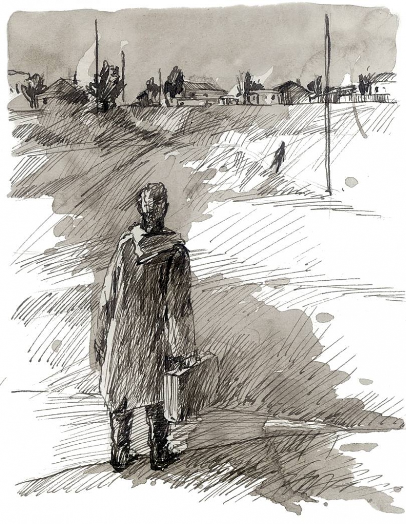 Иллюстрация к книге — В прошедшем времени [_1.jpg]