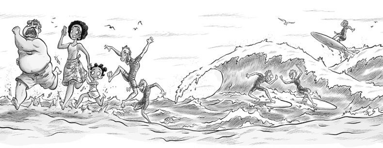 Иллюстрация к книге — Охотники за призраками. Лови волну, страшилка! [i_061.jpg]