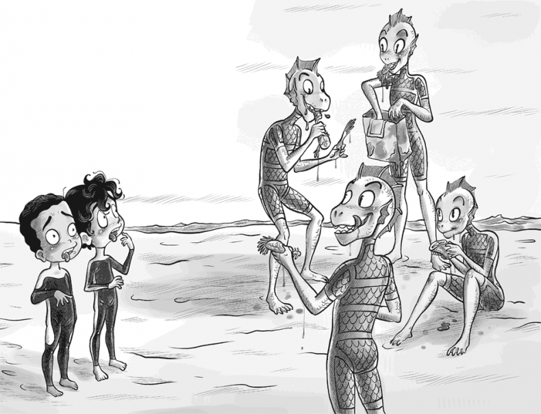 Иллюстрация к книге — Охотники за призраками. Лови волну, страшилка! [i_098.jpg]