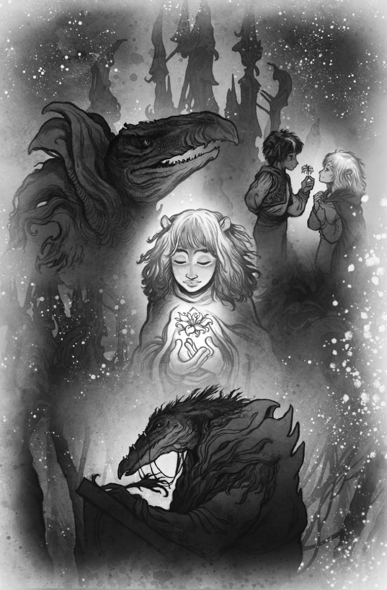 Иллюстрация к книге — Песня Темного кристалла. Книга вторая [i_001.jpg]