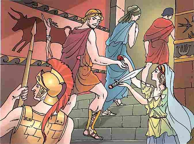 Иллюстрация к книге — Герои Древней Греции. [i_052.jpg]