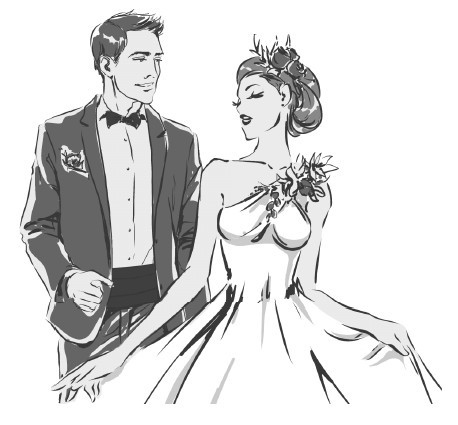 Иллюстрация к книге — Этикет, традиции и история романтических отношений [i_002.jpg]