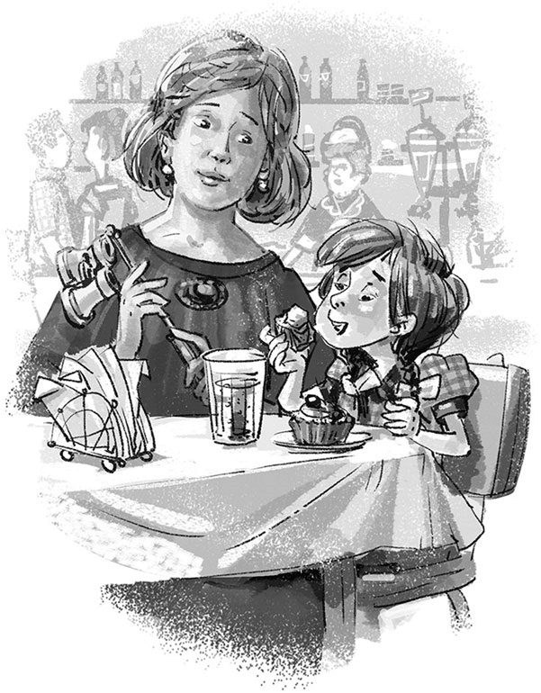 Иллюстрация к книге — Богиня Чортичо. Про черную руку, питонцев, платье в горошек и красивую девочку из прошлого века [img_17.jpg]