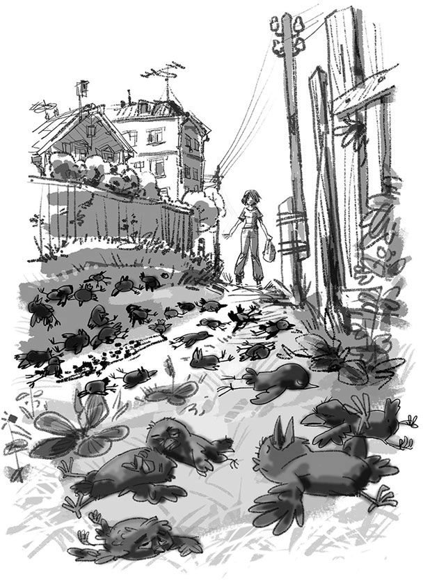 Иллюстрация к книге — Богиня Чортичо. Про черную руку, питонцев, платье в горошек и красивую девочку из прошлого века [img_22.jpg]