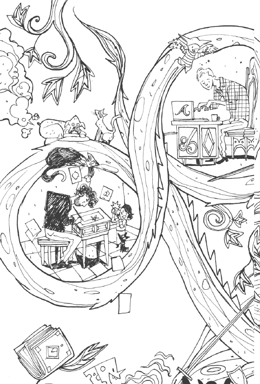 Иллюстрация к книге — Рассказ инквизитора, или Трое удивительных детей и их святая собака [i_001.jpg]