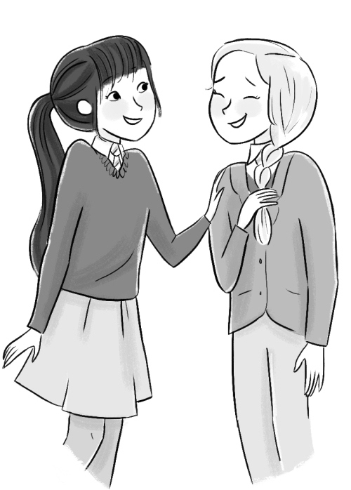 Иллюстрация к книге — Лили придумывает желание [i_001.jpg]